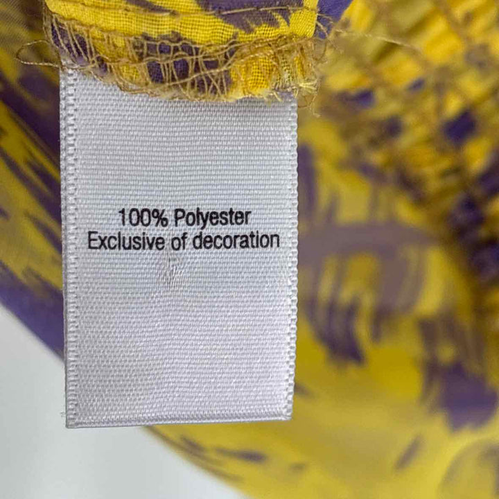 Size M Jennifer Lopez Yellow Shirt