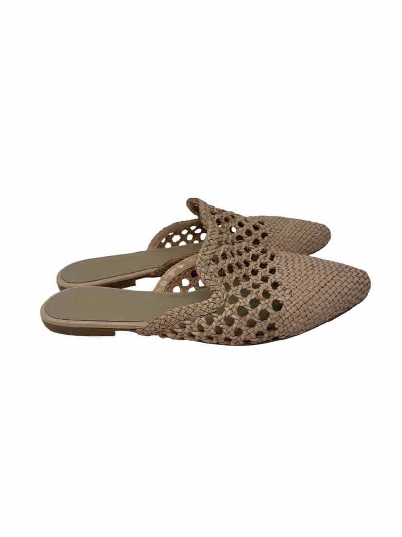 Shoe Size 8.5 Tan Mules