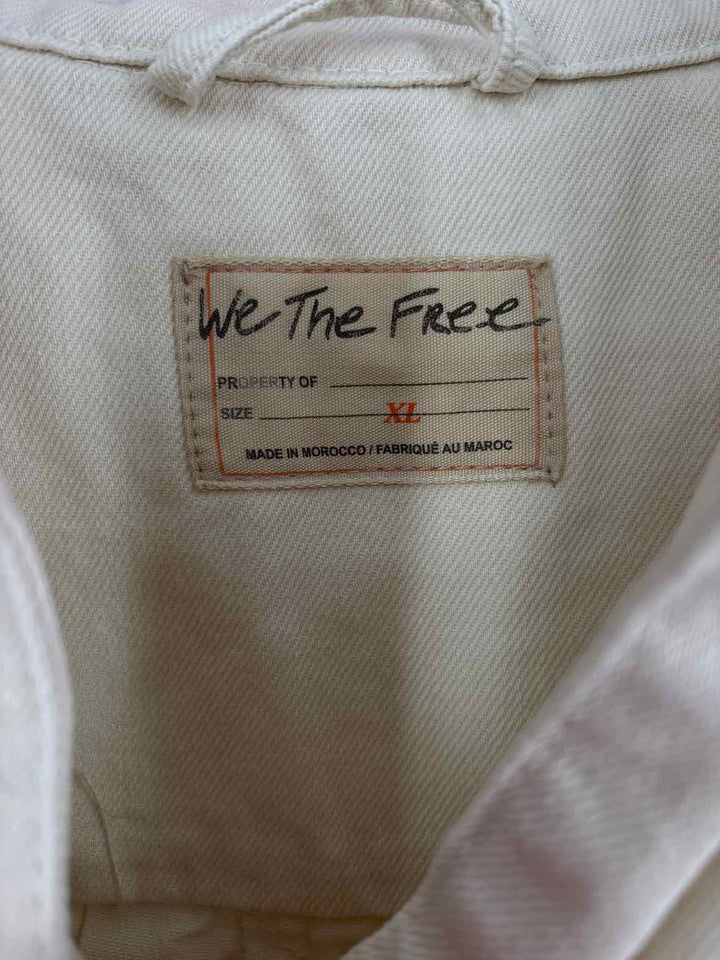 Size XL WE THE FREE Cream Jacket