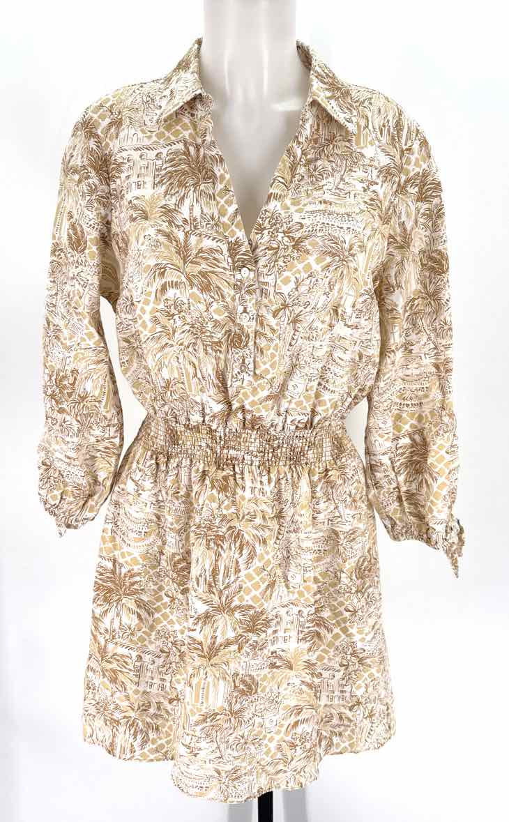 Size 10 Lilly Pulitzer White Linen Dress