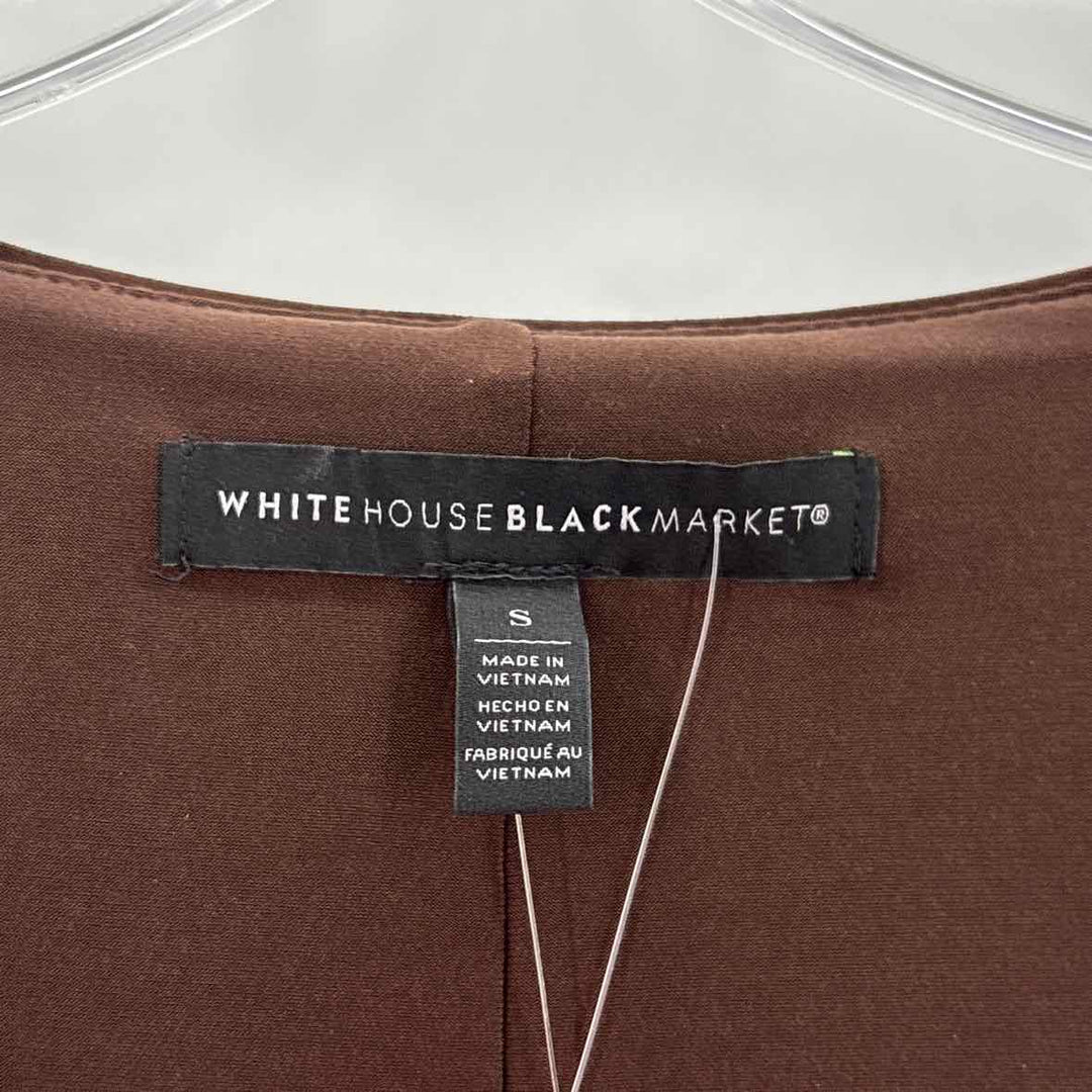Size S White House Black Market Brown Dress