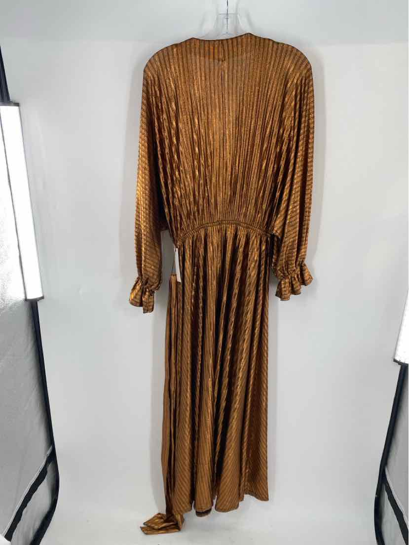 Size M AURA Gold Dress