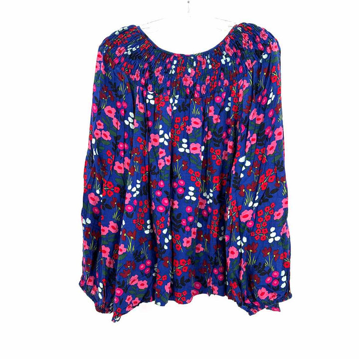 Size L CROWN & IVY Blue Shirt