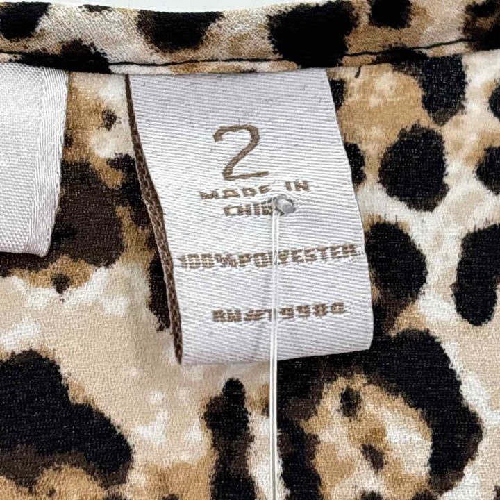 Size 2 Chico's Cream Shirt