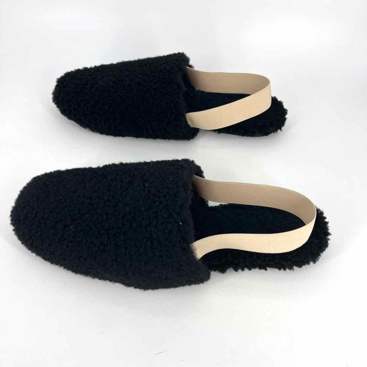 Shoe Size 9 Black Flats