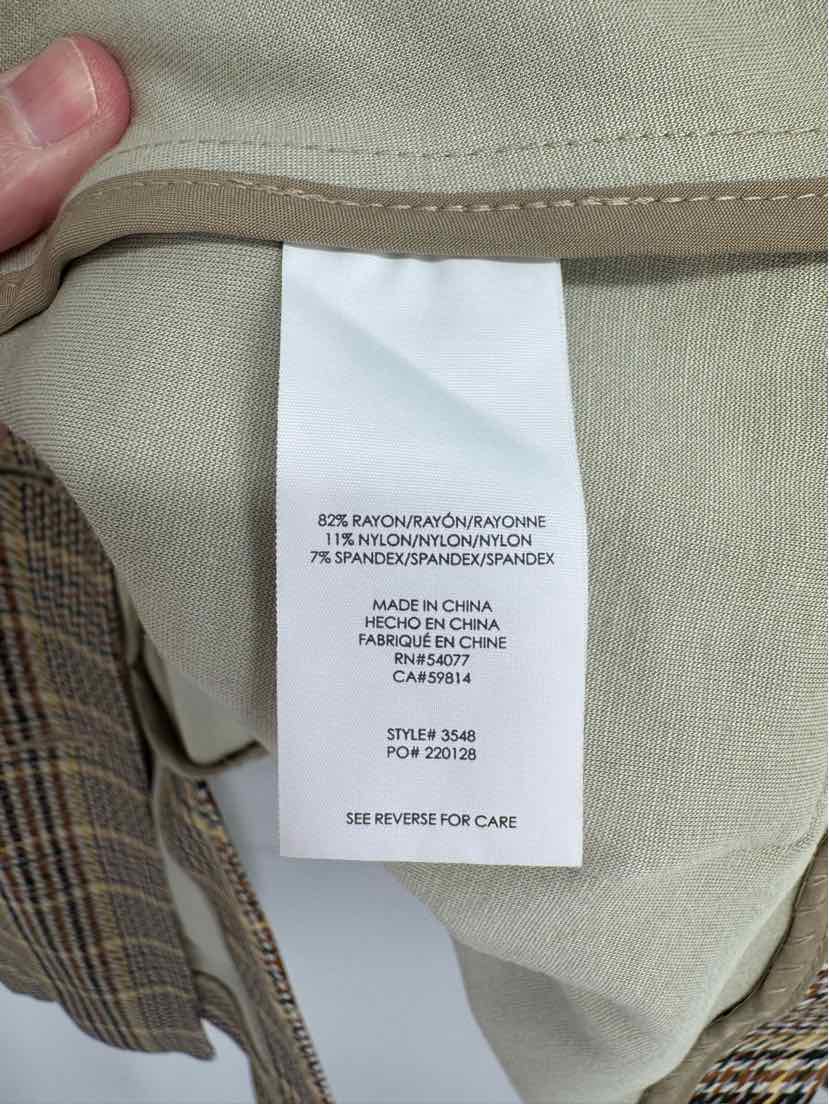Size 4 CABI Tan Blazer