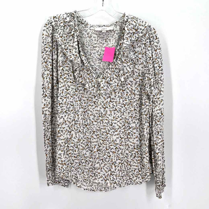 Size L LOFT White Shirt