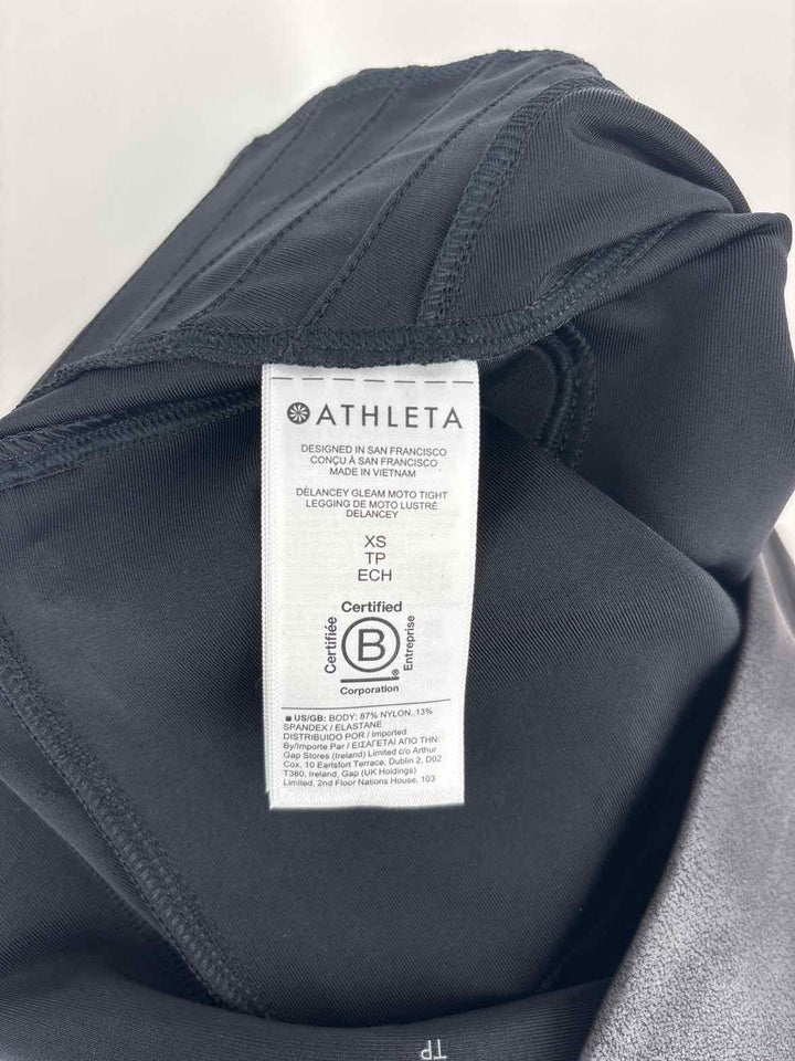Size XS Athleta Black Leggings