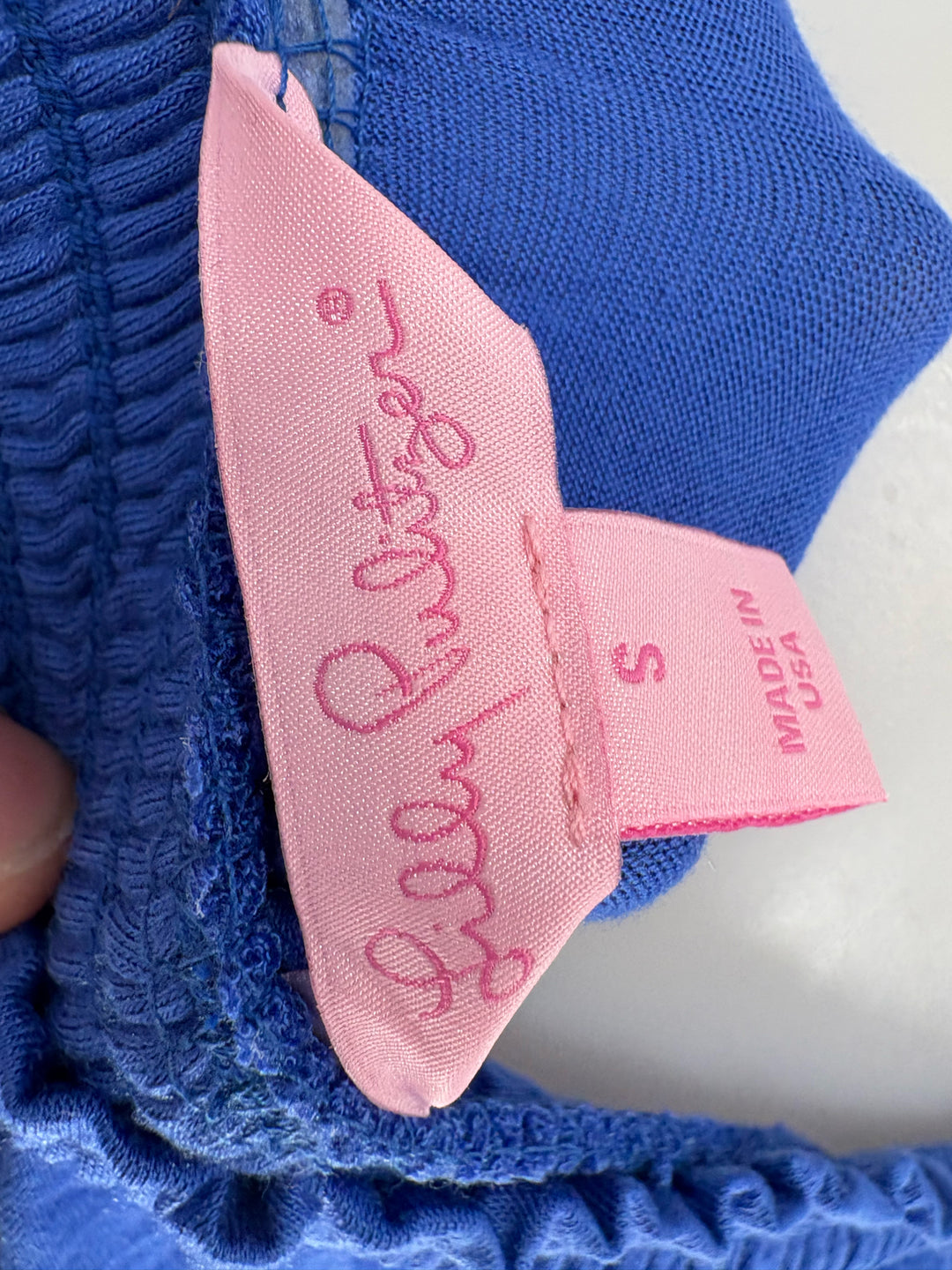 Size S Lilly Pulitzer Blue Shirt