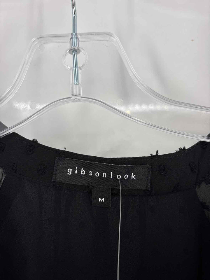 Size M GIBSON Black Shirt