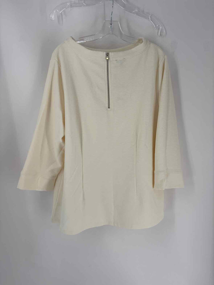 Size 2X Talbots Ivory Shirt
