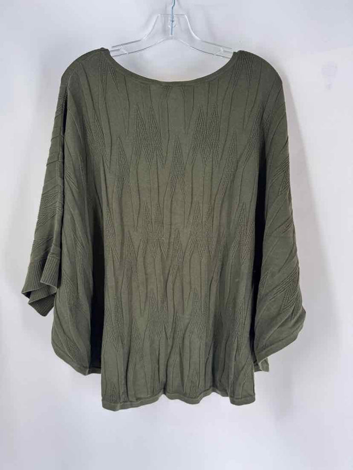 Size L/XL Chico's Green Sweater