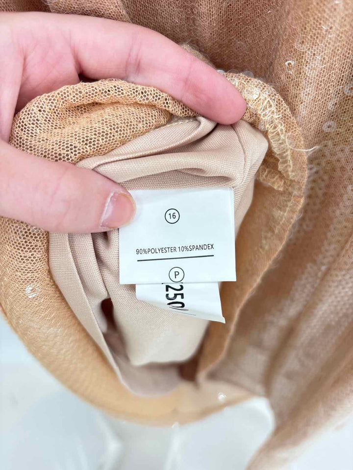 Size XS Tan PROM