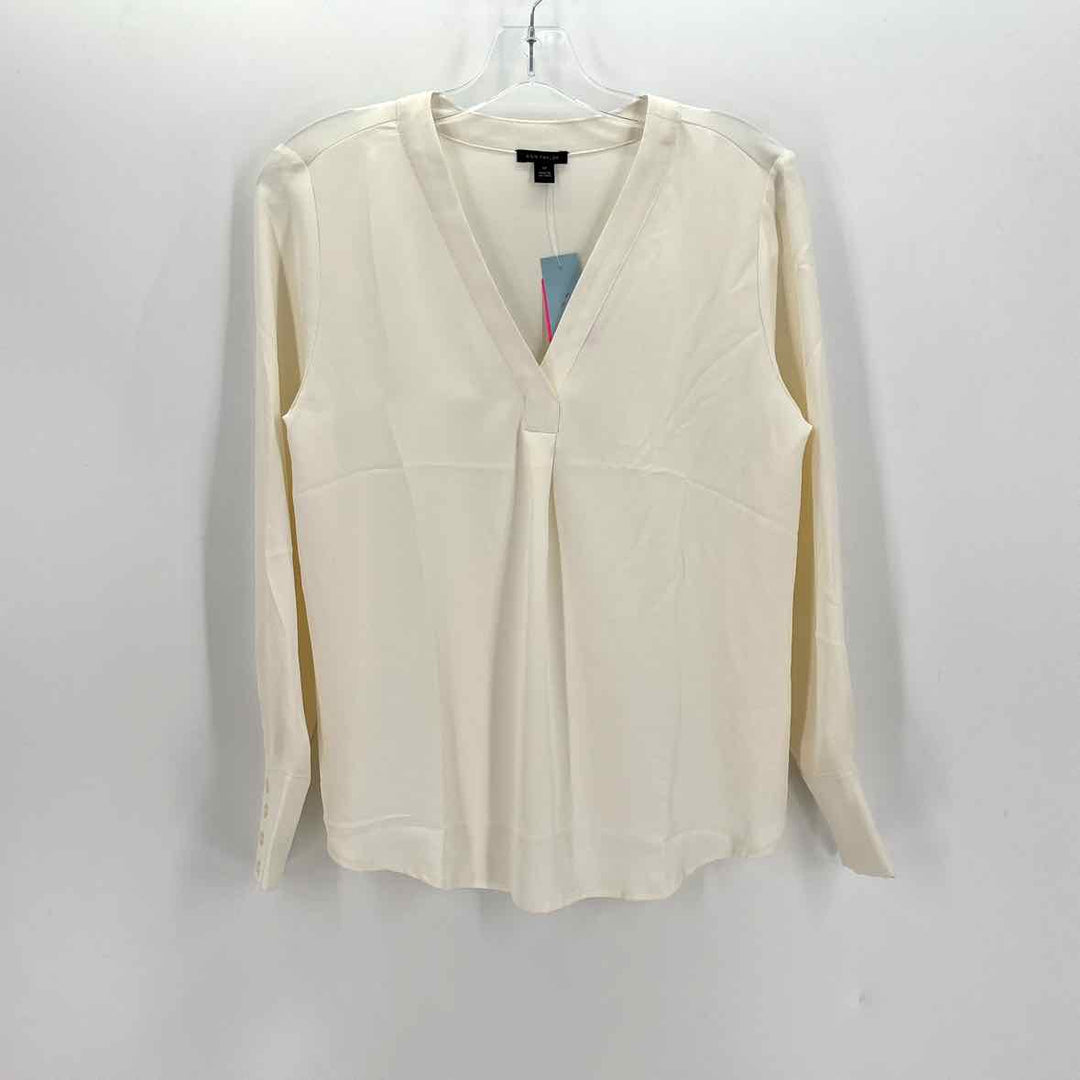 Size S Ann Taylor Cream Shirt