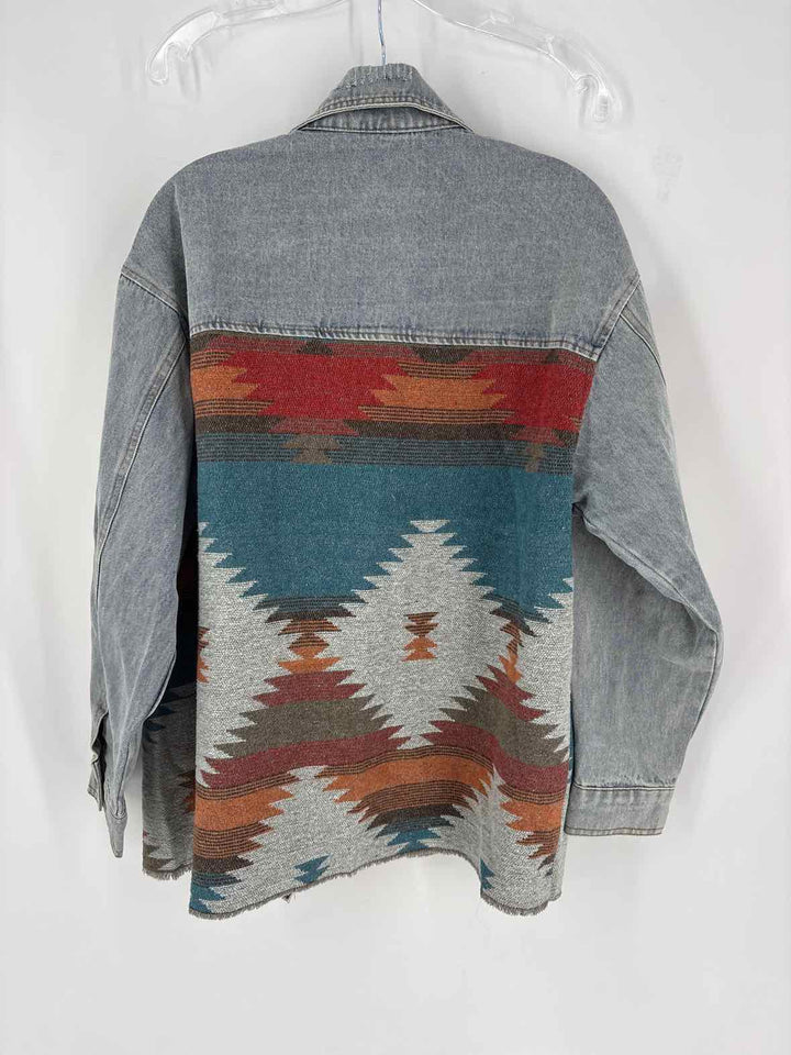 Size M ENTRO Blue Jacket