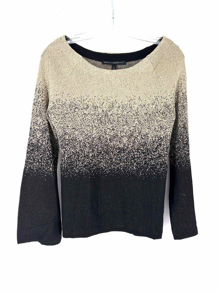 Size S White House Black Market Gold Sweater