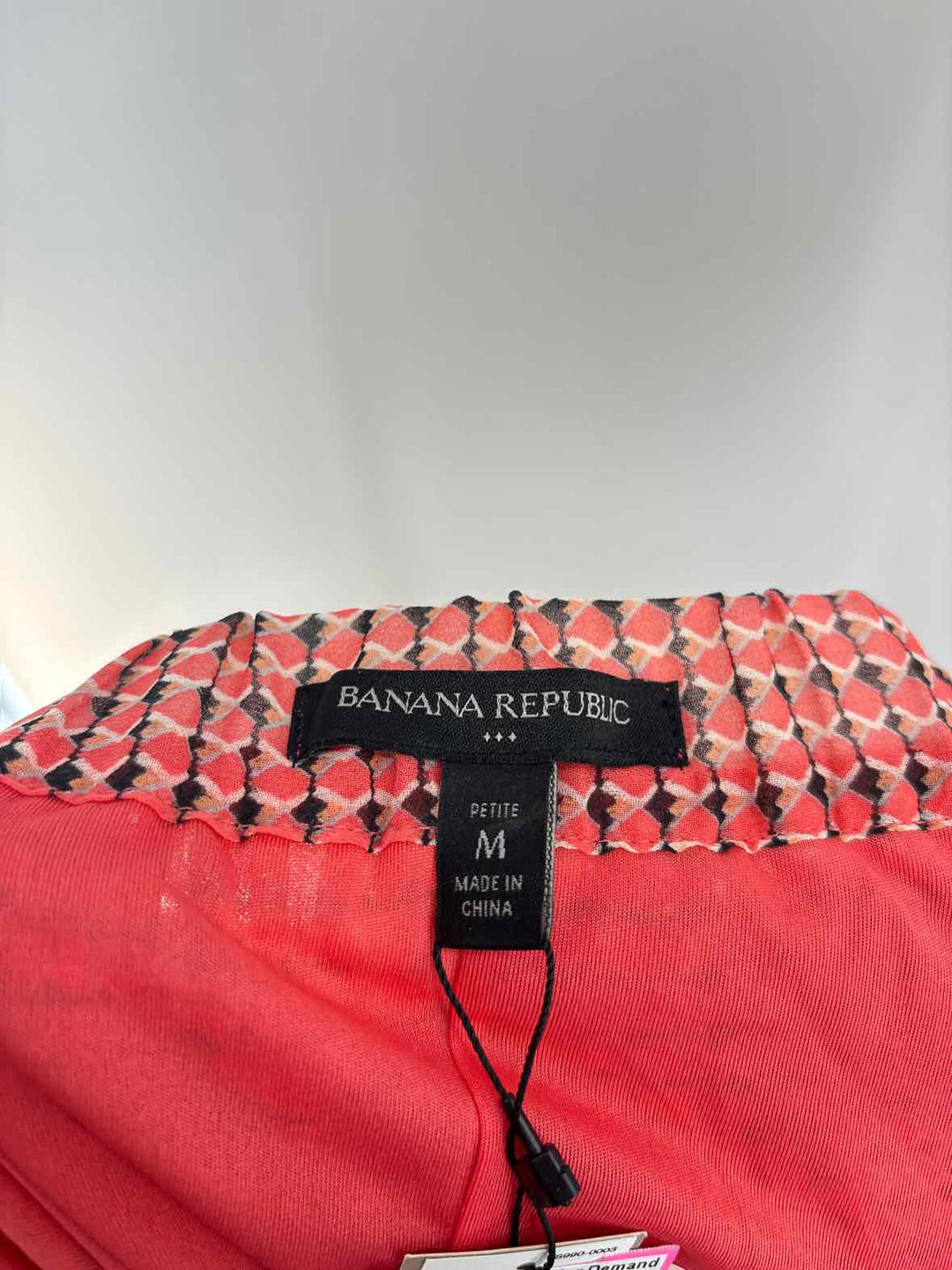 Size M Banana Republic PINK PRINT Skirt