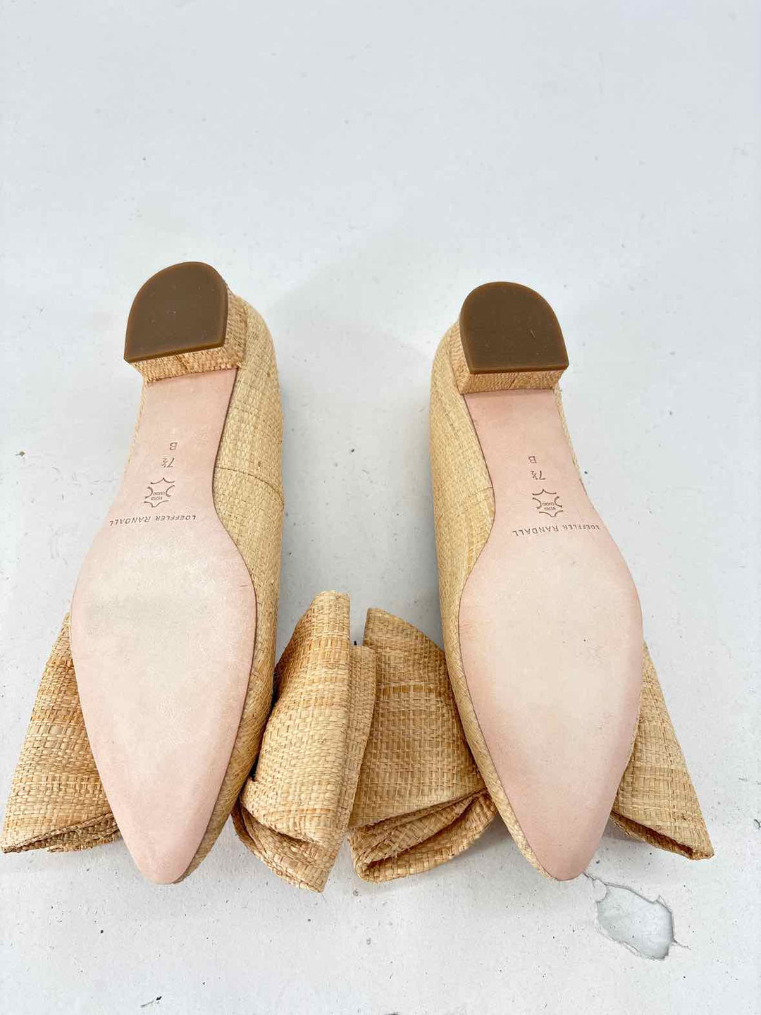 Shoe Size 7.5 LOEFFLER RANDALL Tan Flats