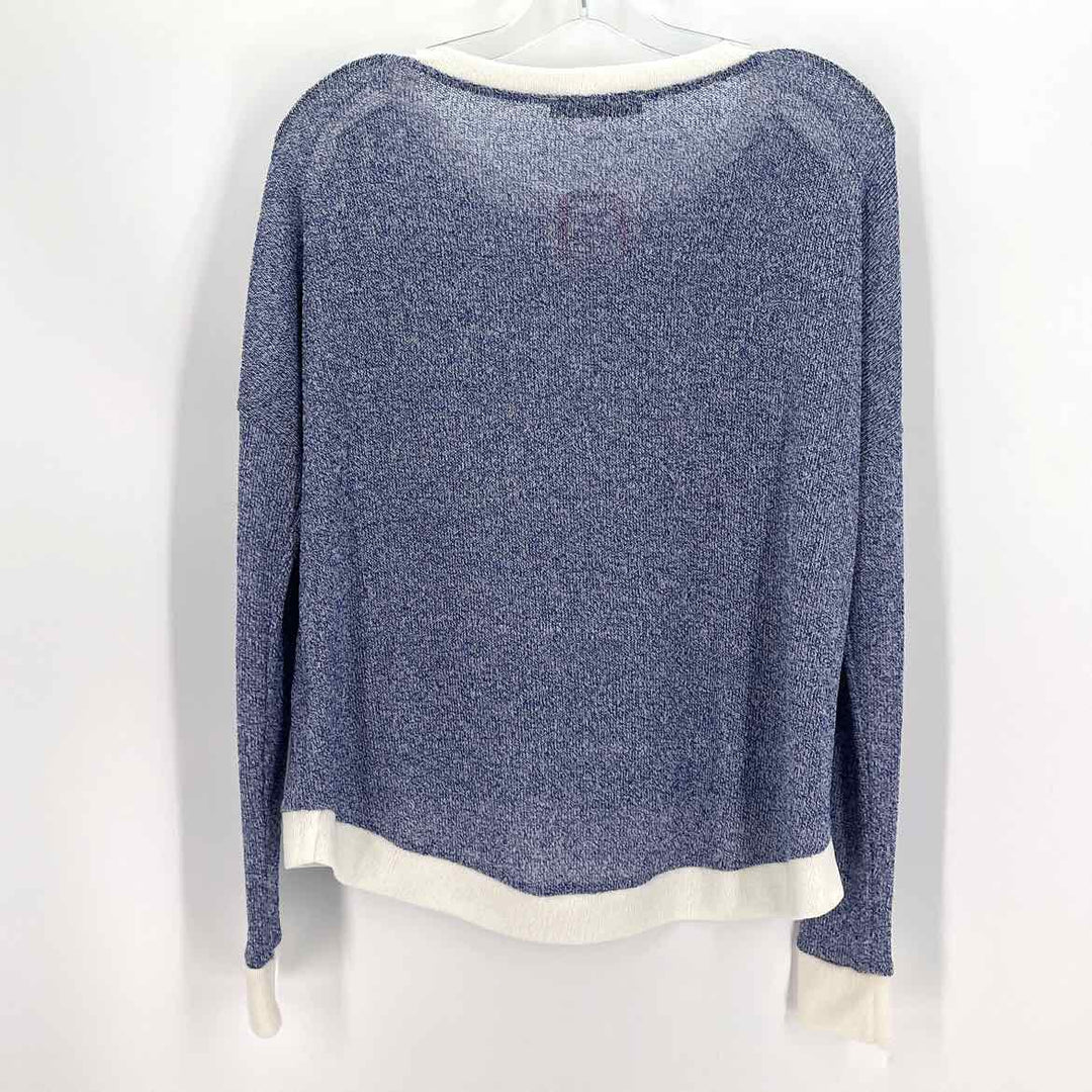 Size M/L GENERATIONAL LOVE Blue Knit Shirt