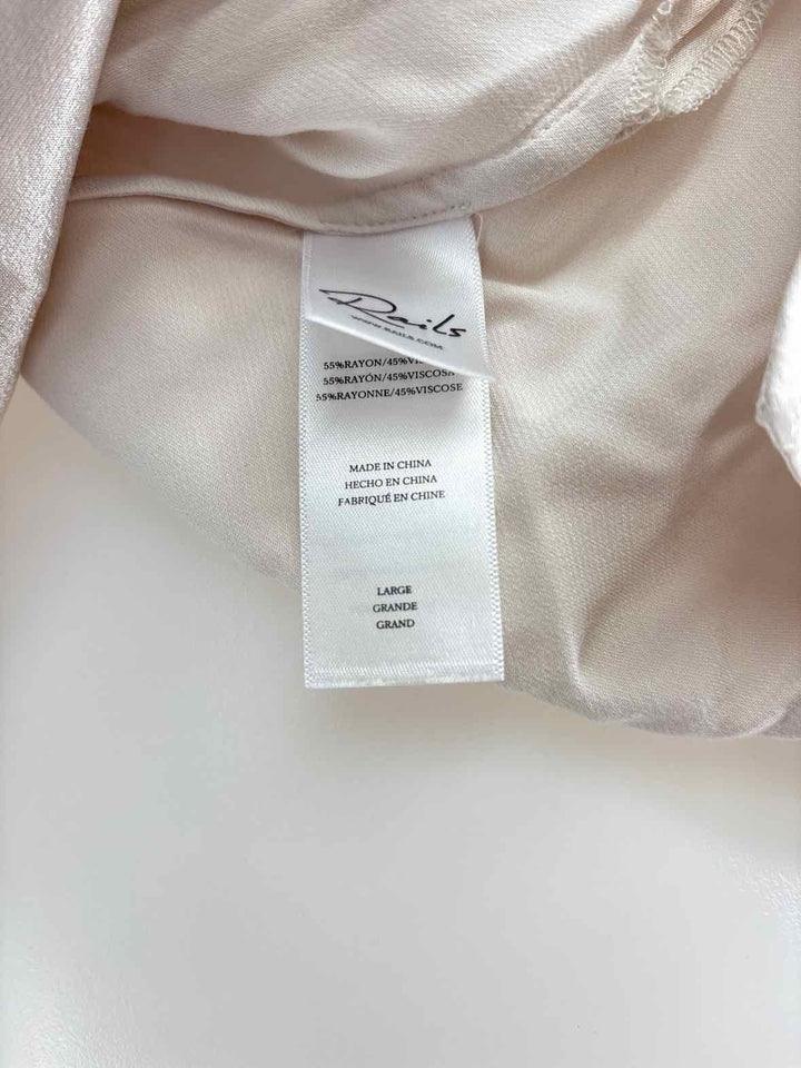 Size L Rails Silver Shirt