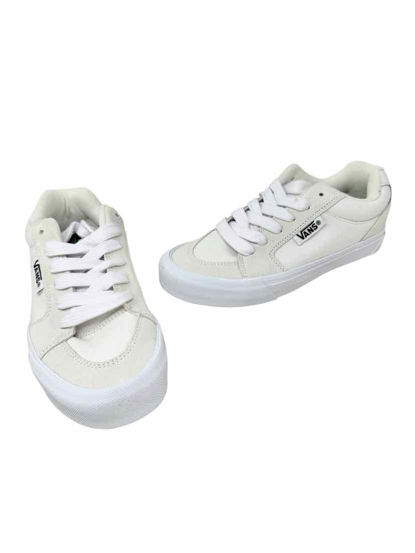 Shoe Size 8.5 Vans White Sneakers