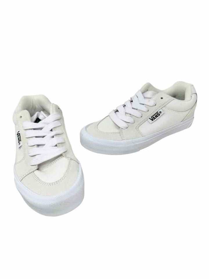Shoe Size 8.5 Vans White Sneakers