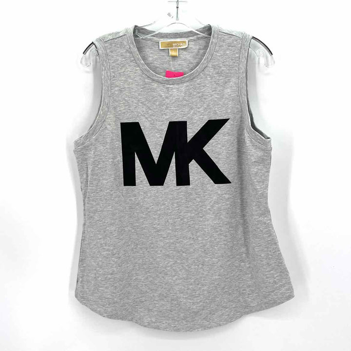 Size L Michael Kors Gray Knit Shirt