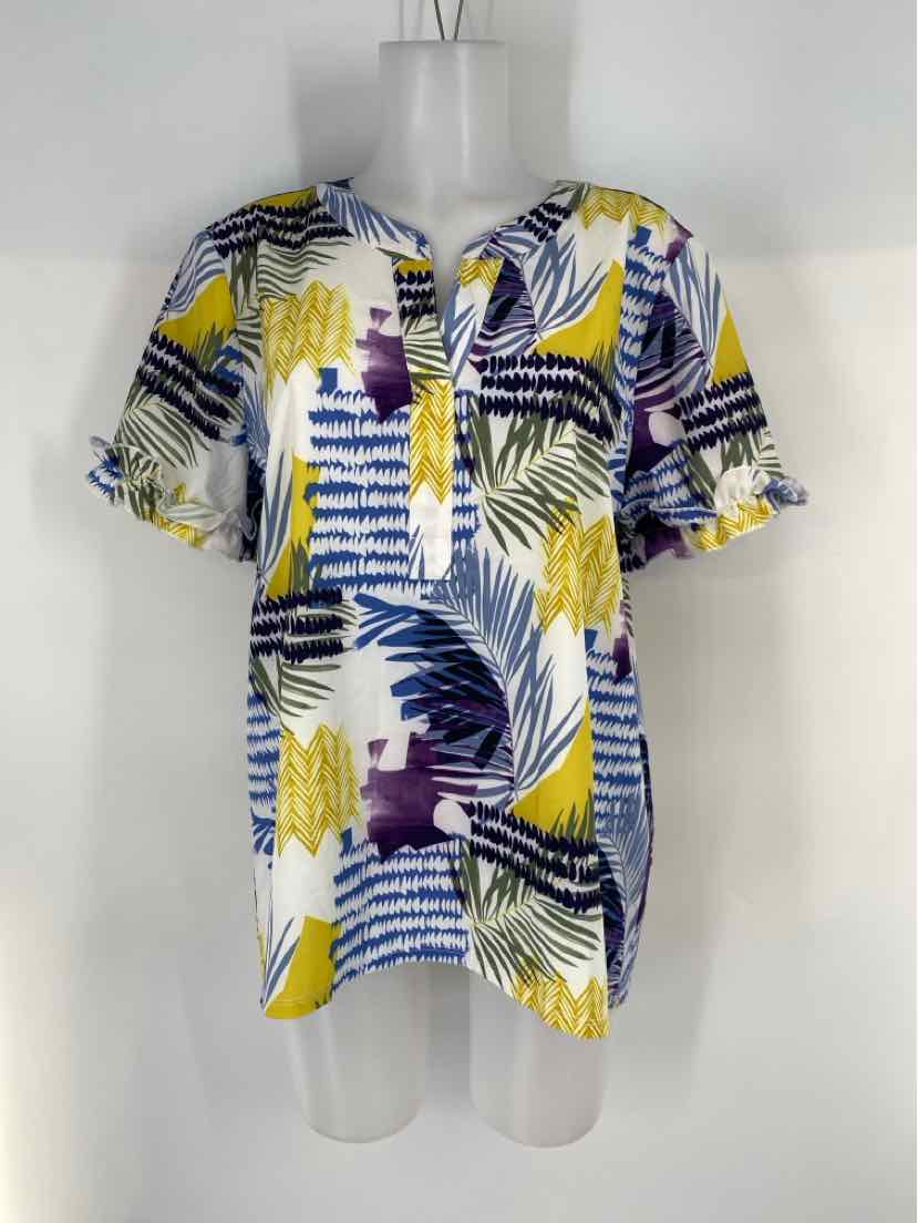 Size L Chico's Yellow Shirt