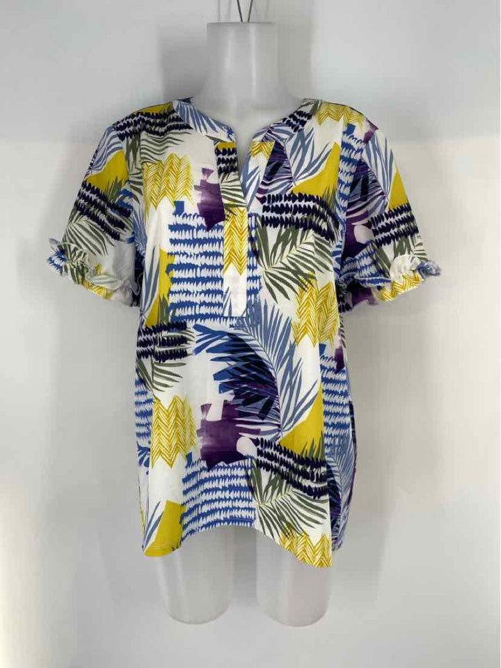 Size L Chico's Yellow Shirt