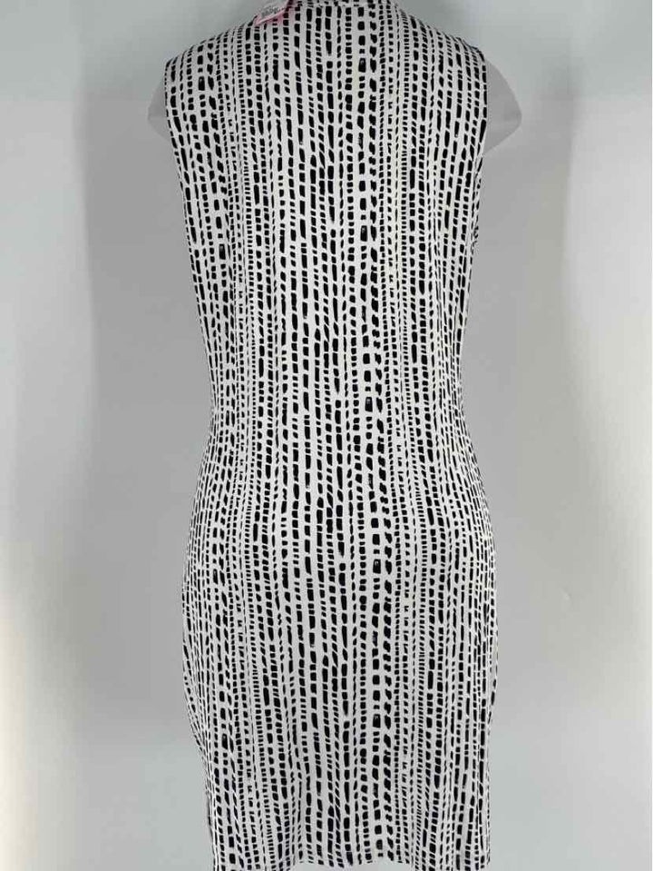 Size M TART Black/White Dress