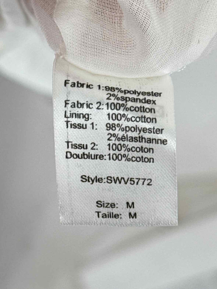 Size M ELAN White Dress