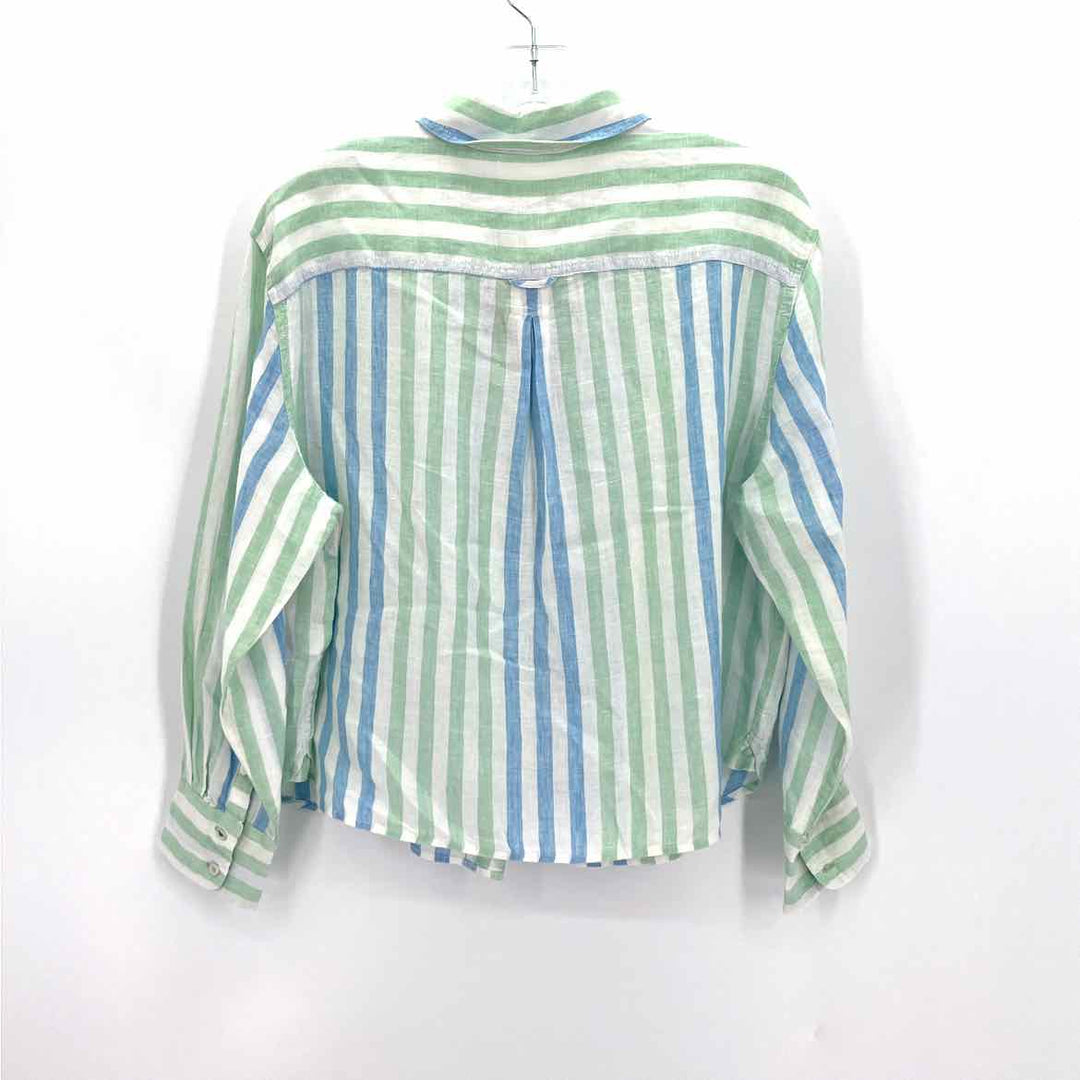 Size M Talbots Blue Shirt