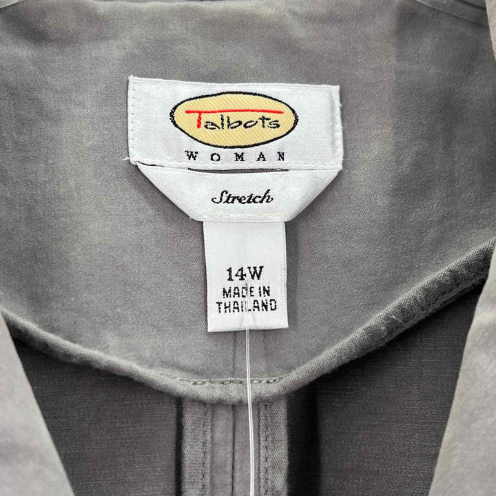 Size 14 Talbots Gray Jacket