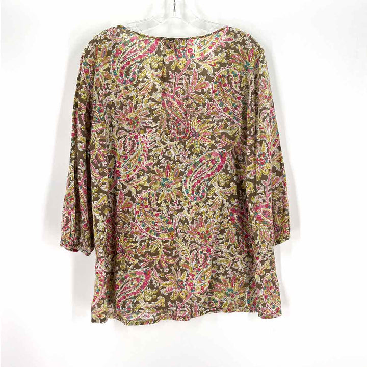 Size L TOMMY BAHAMA Tan Shirt