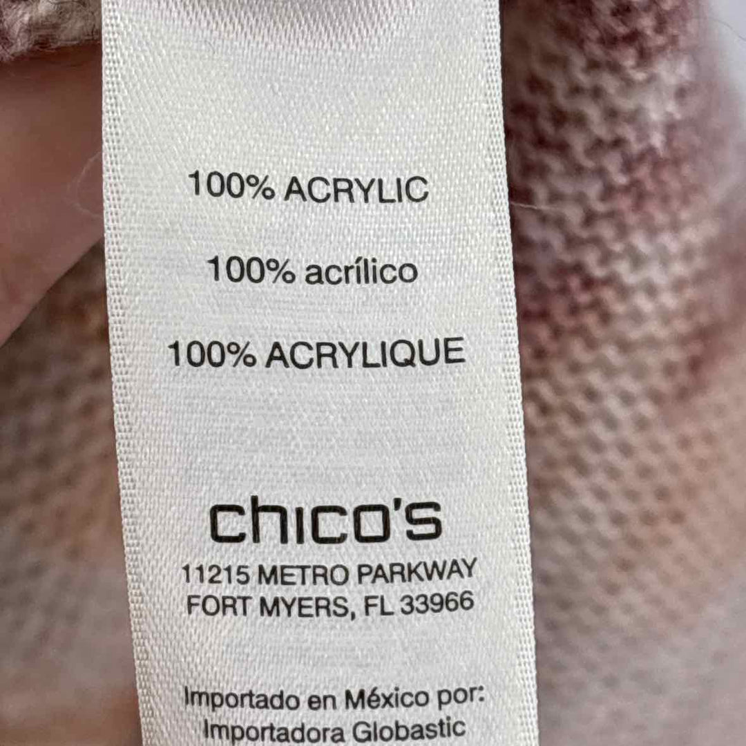 Size 2 Chico's Multi-Color Sweater