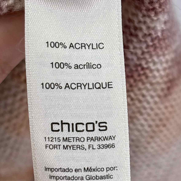 Size 2 Chico's Multi-Color Sweater