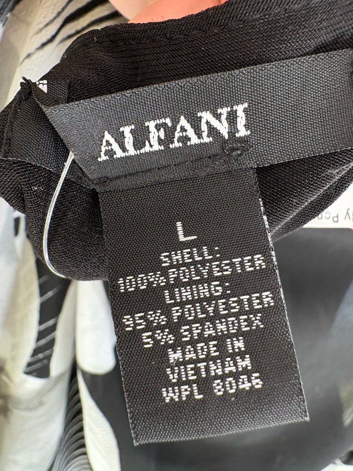 Size L ALFANI Black Shirt