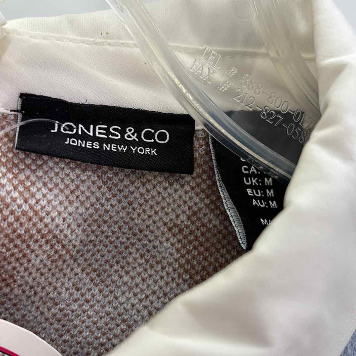 Size M Jones New York Light Blue Sweater