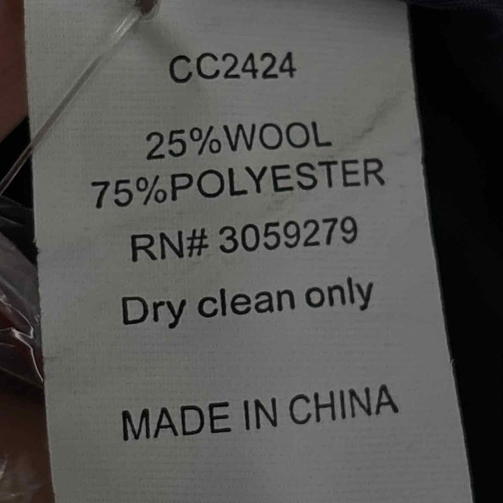 Size M Navy Wood Coat