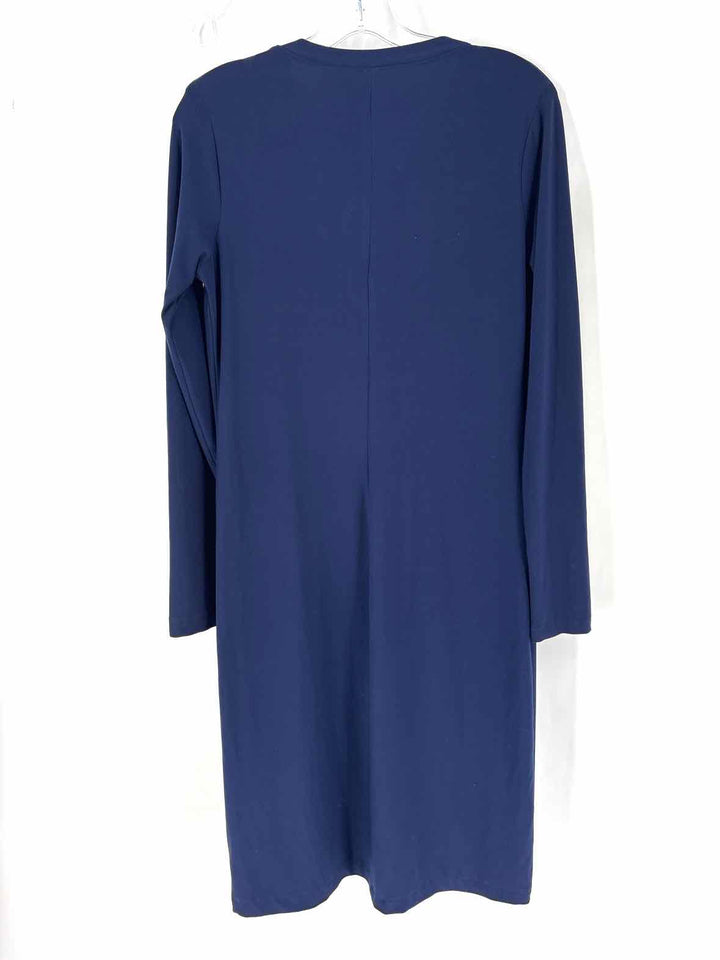 Size L NORMA KAMALI Blue Dress