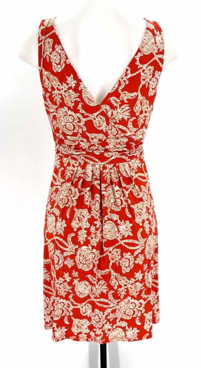 Size S Ann Taylor Orange Dress