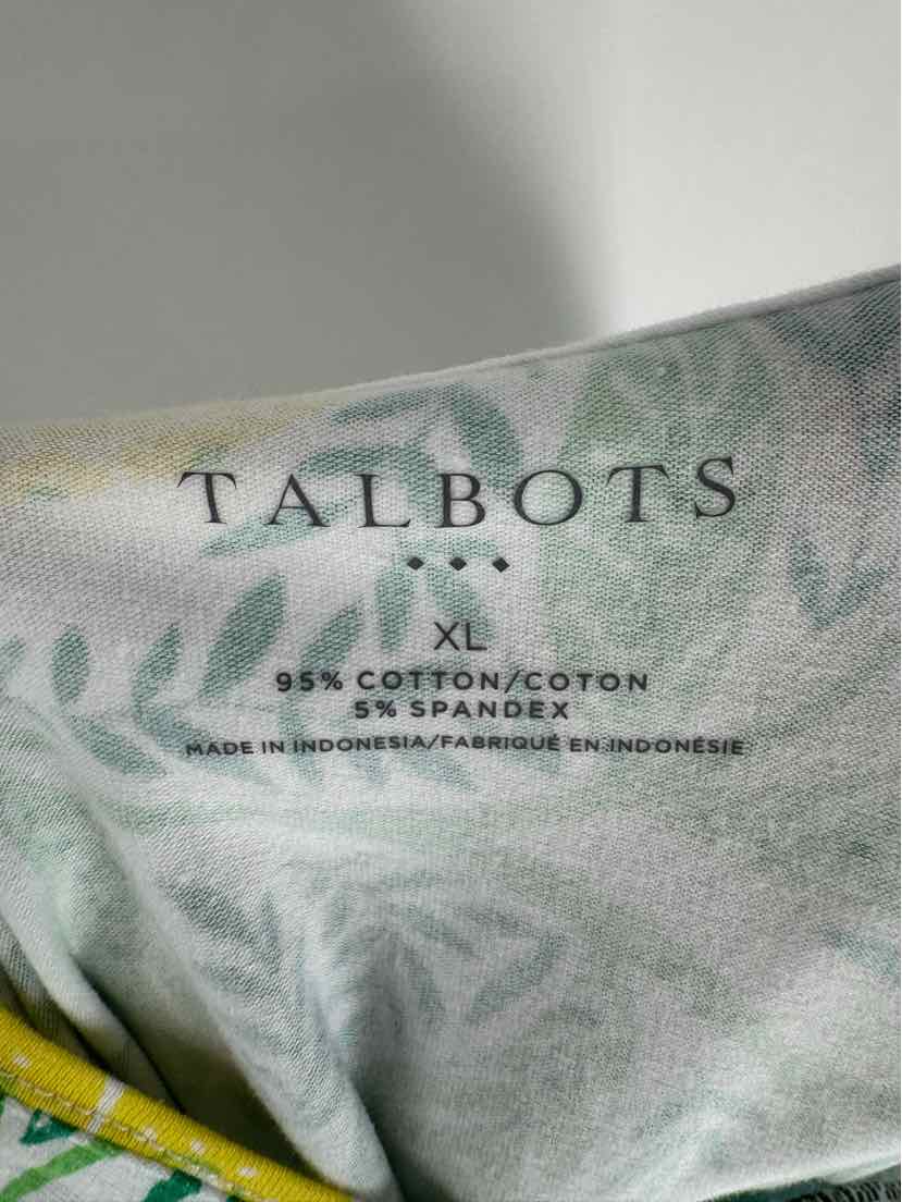 Size XL Talbots Multi-Color Shirt