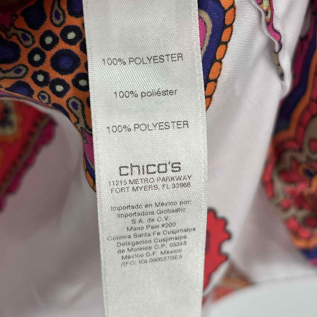 Size L Chico's Multi-Color Shirt