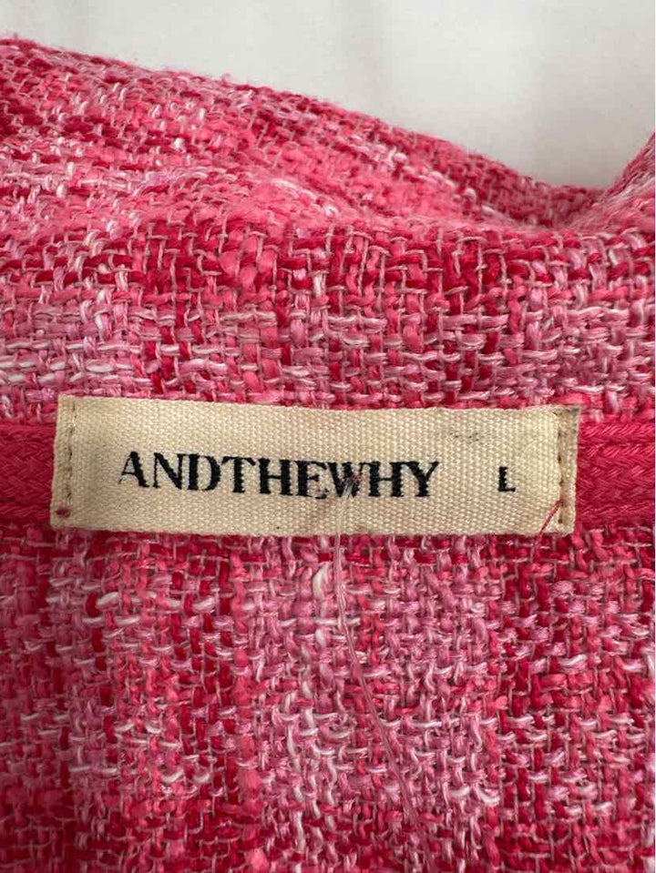 Size L Pink Cardigan