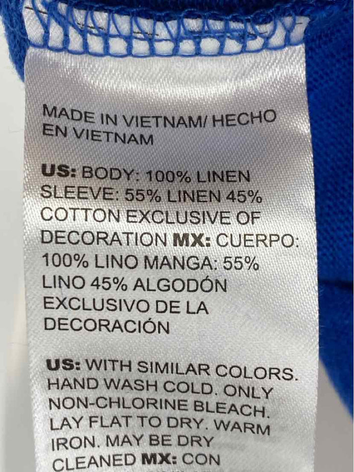 Size L Chico's Blue Shirt