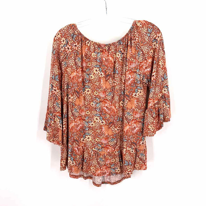 Size M Style & Co Rust Shirt