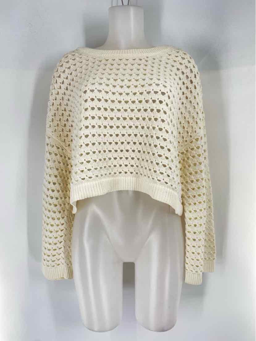 Size M MASSIMO DUTTI Cream Shirt
