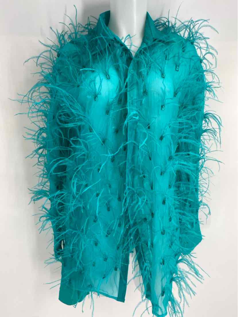 Size S AKIRA Turquoise Dress
