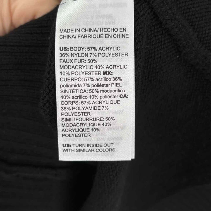 Size L Chico's Black Sweater