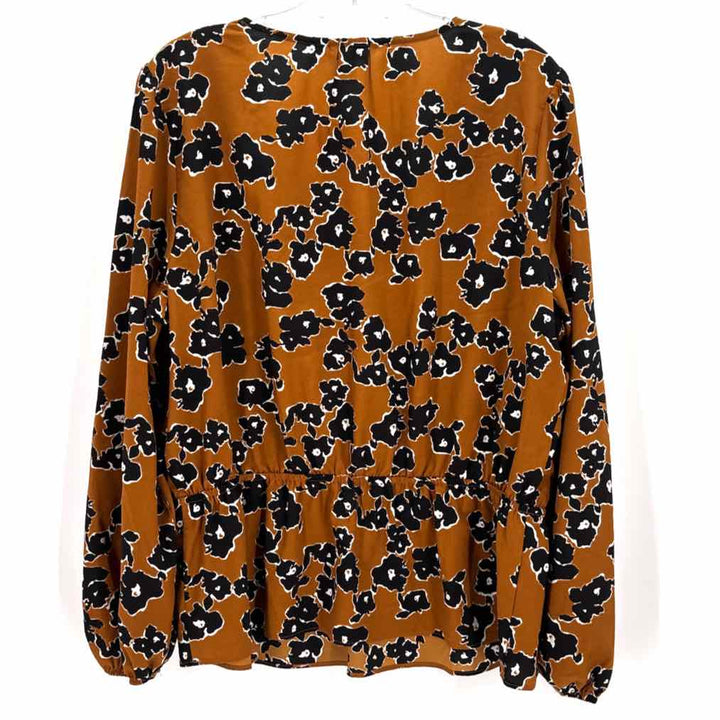 Size XL Nine West Brown Shirt